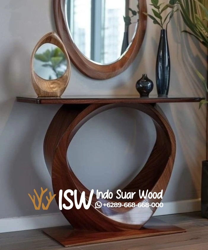 Meja Konsol Kayu Jati
