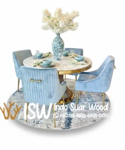 Meja Makan Marmer 4 Orang