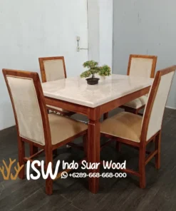 Alternative view of Meja Makan Marmer 5 Juta