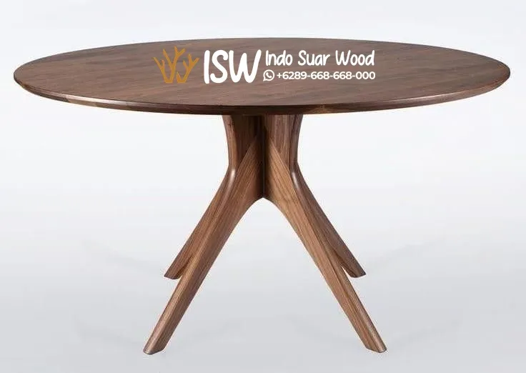 Meja Makan Unik Trembesi