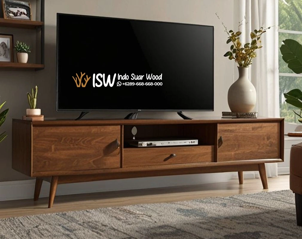 Meja Tv Kayu Jati