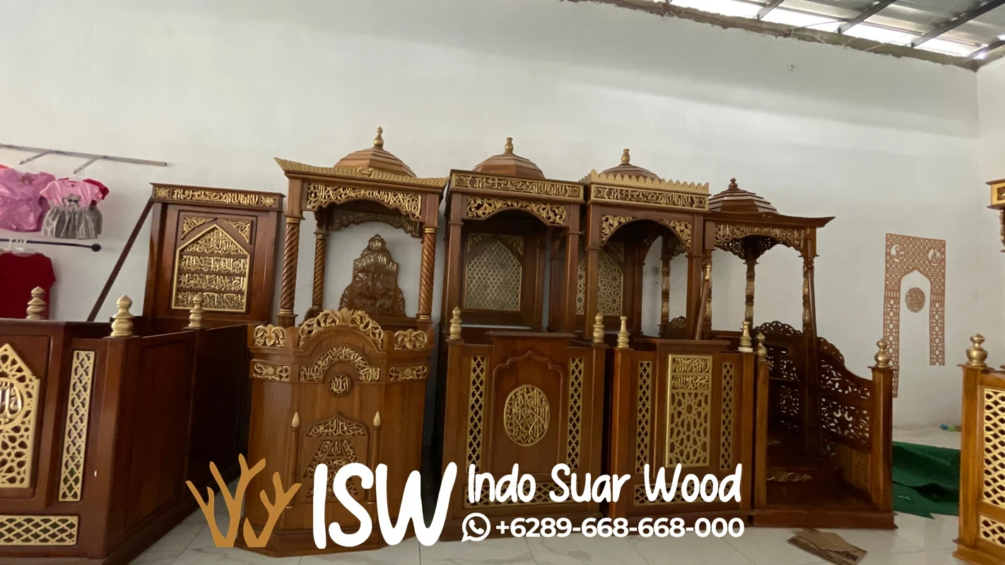 Mimbar Masjid Kebumen