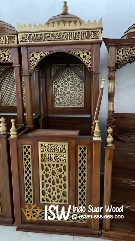 Mimbar Masjid Nganjuk