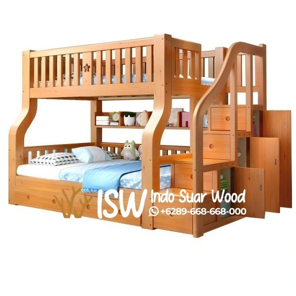 Tempat Tidur Jati Tingkat
