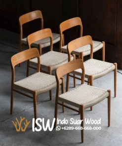 Kursi Cafe Jati Minimalis