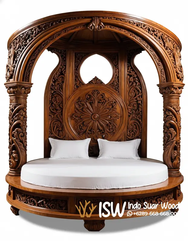 Dipan Kanopi Ukir Jepara