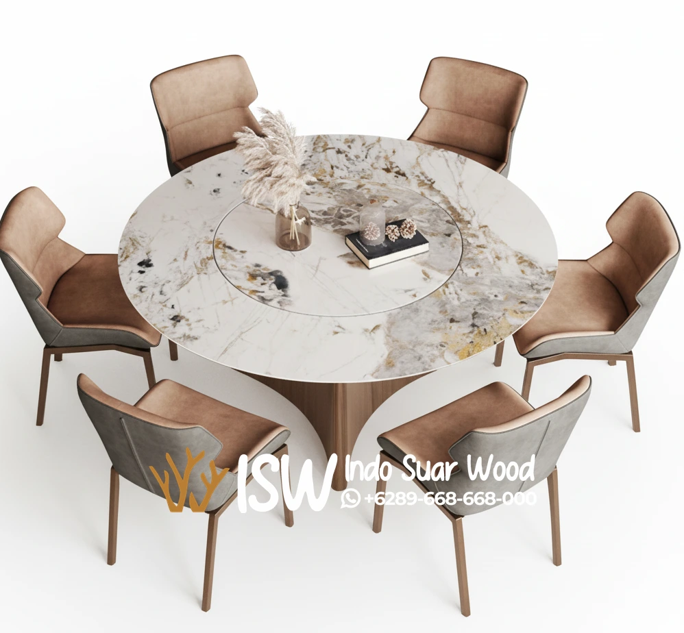 Harga Meja Marmer Bulat
