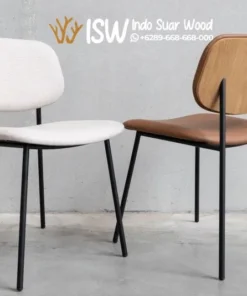 Kursi Cafe Kaki Besi Hitam