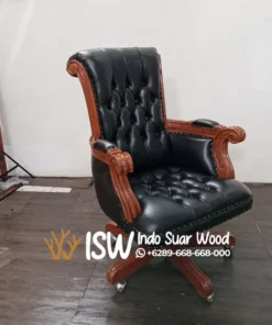 Alternative view of Kursi Kantor Kulit Asli