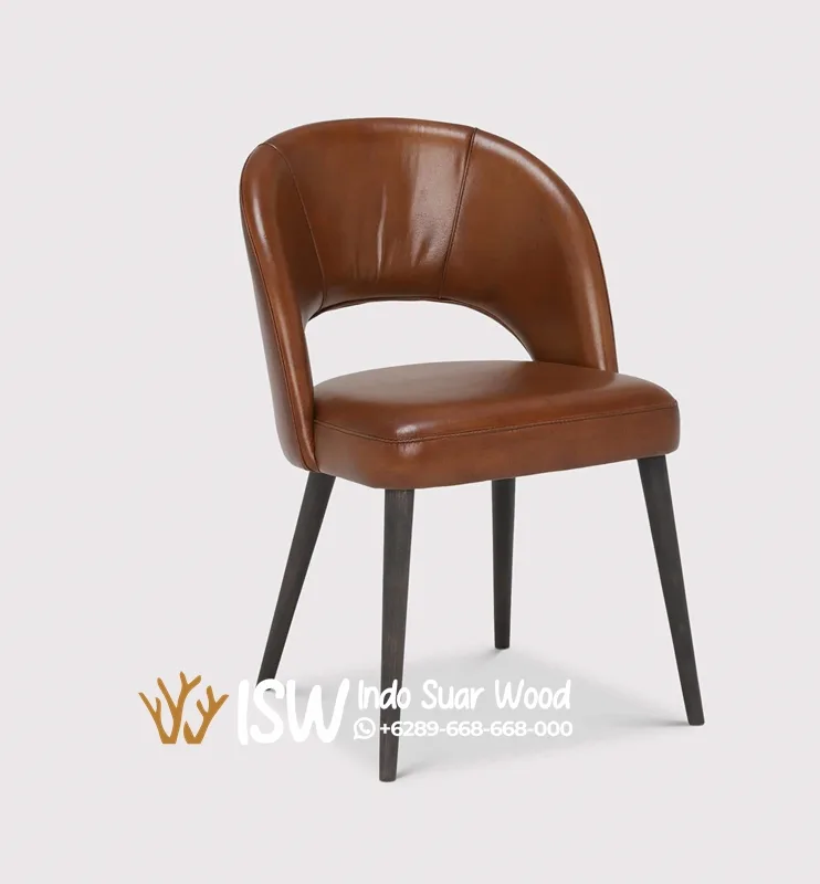 Kursi Makan Kulit Terbaru