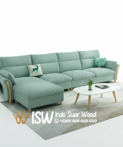 Kursi Sofa Sudut Ruang Tamu