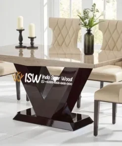 Meja Makan Granit 4 Kursi