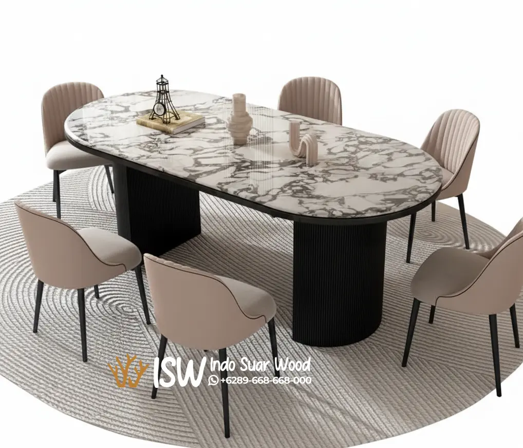 Meja Makan Marmer Jogja