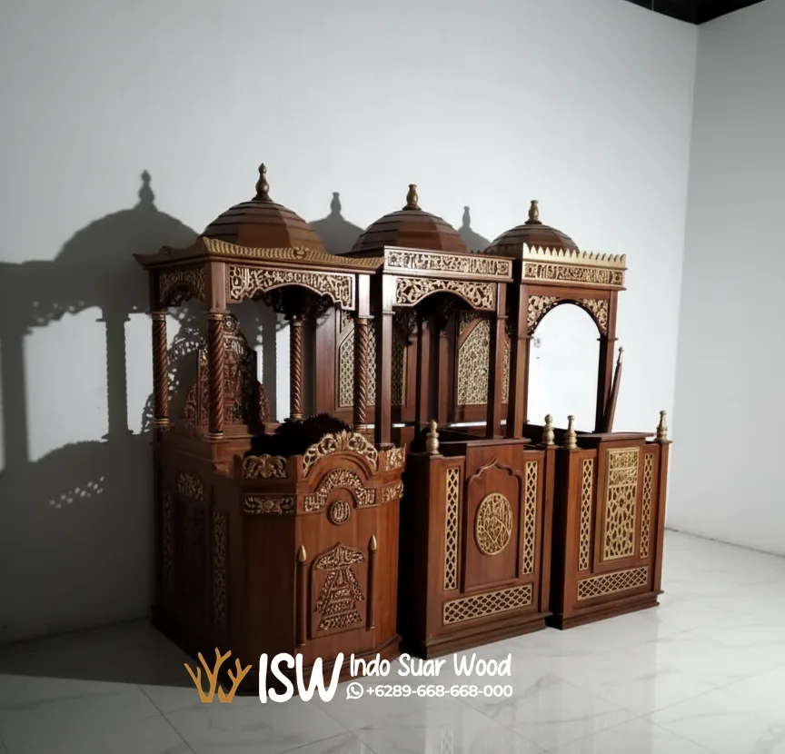 Mimbar Masjid Asahan