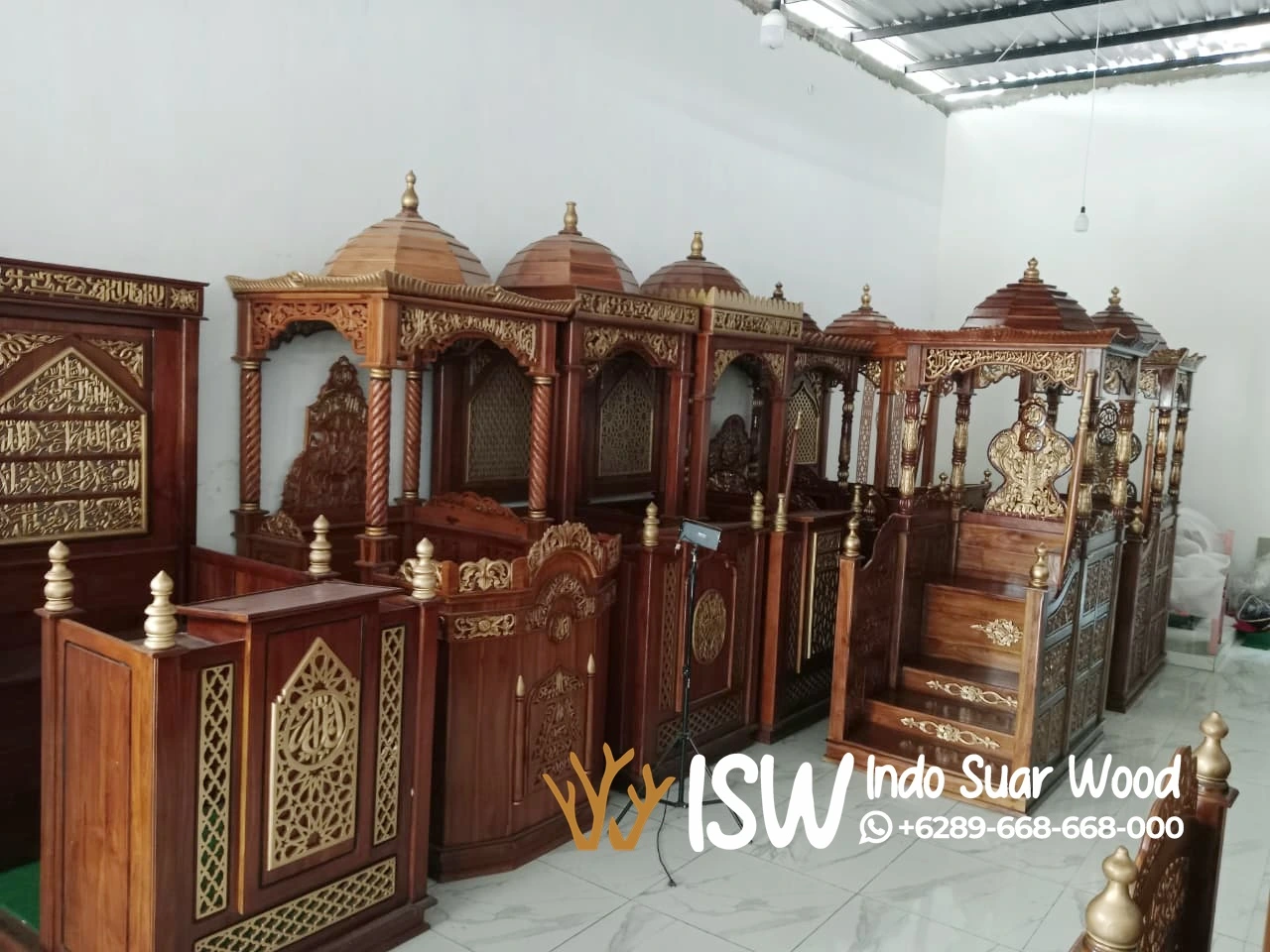 Mimbar Masjid Banyuasin