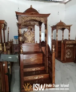 Mimbar Masjid Empat Lawang