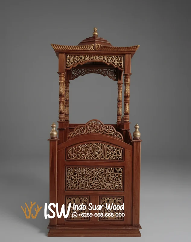 Mimbar Masjid Langkat