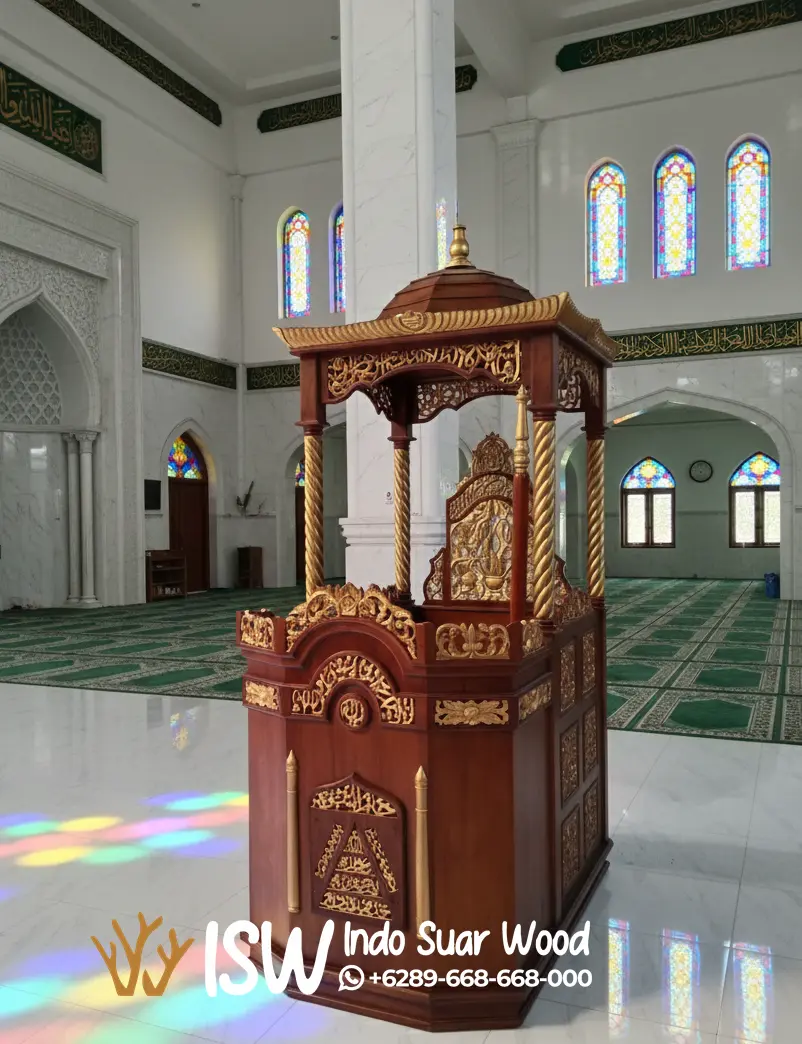 Mimbar Masjid Palembang