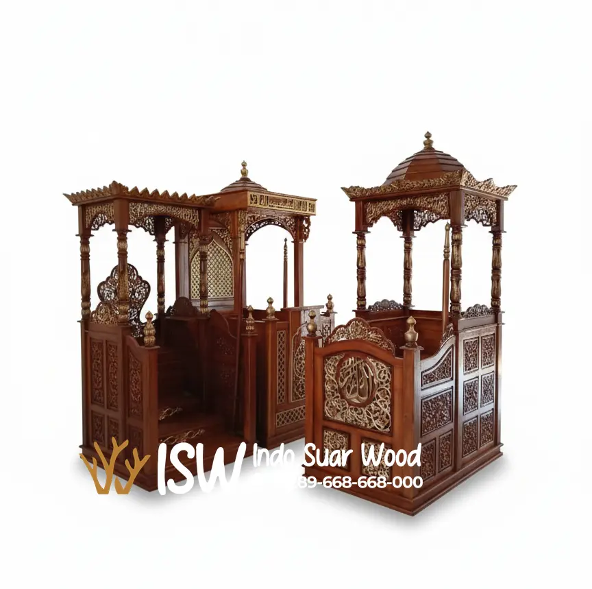 Mimbar Masjid Pematangsiantar