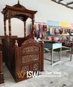 Mimbar Masjid Serdang Bedagai