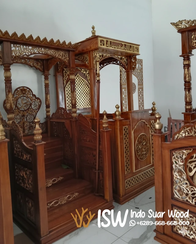 Mimbar Masjid Tanah Datar