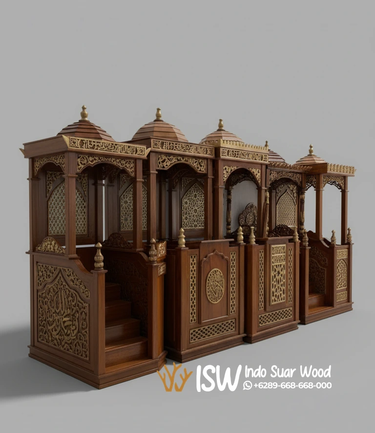 Mimbar Masjid Tapanuli Selatan