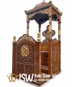 Mimbar Masjid Temanggung Terbaru