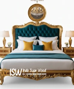 Tempat Tidur Mewah Dari Kayu
