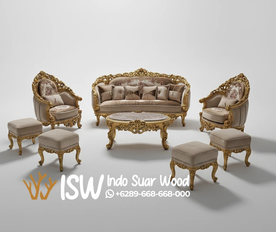 Sofa Kayu Jati Ukir