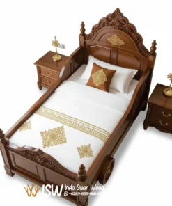 Tempat Tidur Jati Single