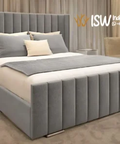 Tempat Tidur Jok Busa Garis Minimalis