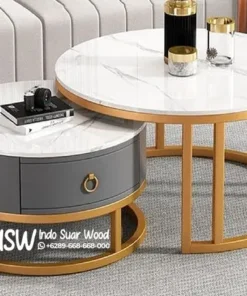 Coffe Table Stainless Steel Bandung