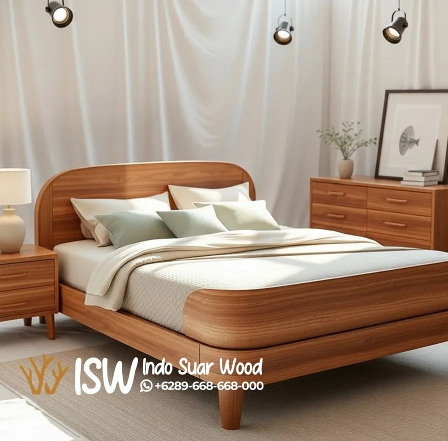 Dipan Kayu Jati Padang