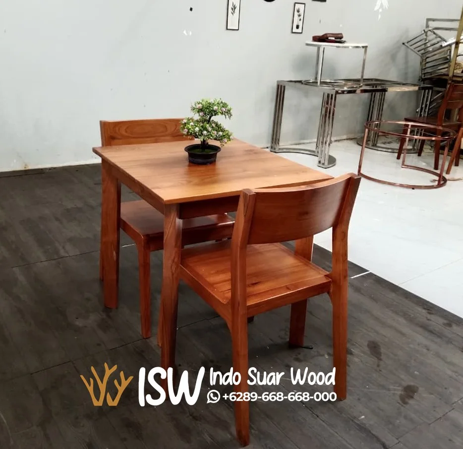 Jual Kursi Cafe Jati - Image 3