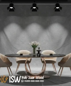 Jual Meja Makan Kaki Stainless Cincin