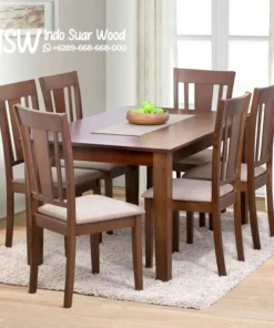 Jual Set Meja Makan Kayu