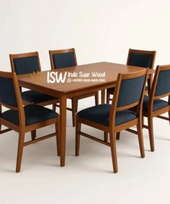 Jual Set Meja Makan Kayu Minimalis