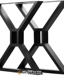 Kaki Meja Besi Bentuk Pita