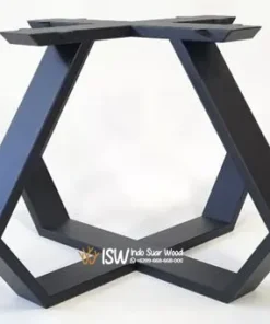 Kaki Meja Besi Unik Custom Semua Permintaan