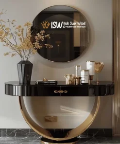 Meja Konsul Marmer Hitam Bali