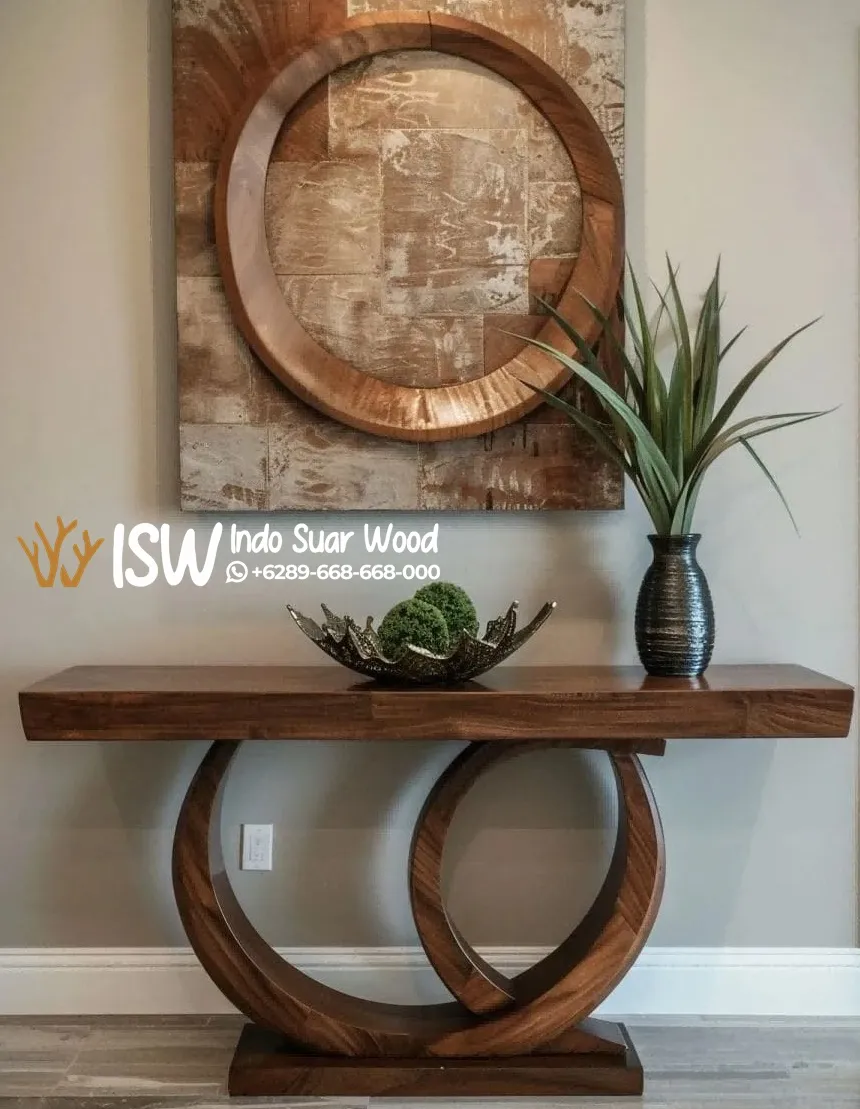 Model Meja Konsul Jati