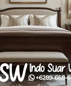 Tempat Tidur Kayu Jati Gresik Mewah