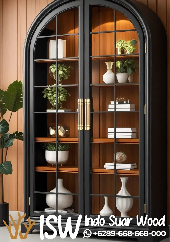 Jual Lemari Hias Warna Hitam