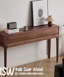 Meja Konsul Kayu Jati Minimalis Surabaya