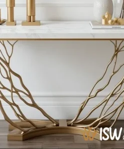 Jual Meja Konsol Informa Rangka Kaki Stainless Desain Unik