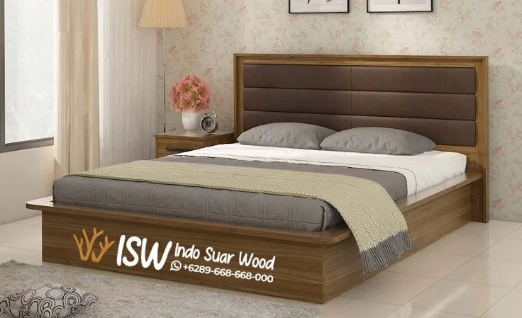 Jual Tempat Tidur Minimalis Panel Kayu Karanganyar