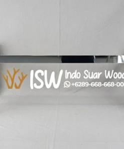 Kaki Meja Stainless Modern Industrial Elegan