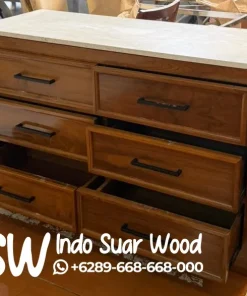 Jual Lemari Kayu Jati Marmer Berkualitas