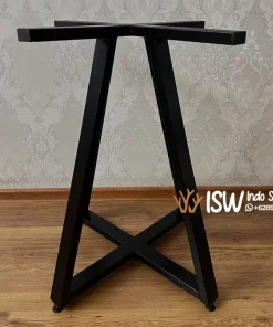 Kaki Meja Besi Hollow Spider Slim