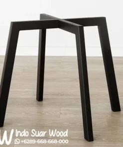 Kaki Meja Industrial Minimalis Besi Silang